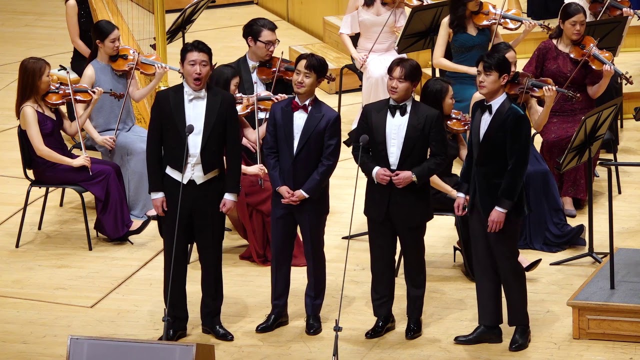오 솔레미오 Canzone napoletana : ’O sole mio/ 디아트원, 카운터테너 최성훈, 테너 김민석, 테너 존노, 베이스 손혜수