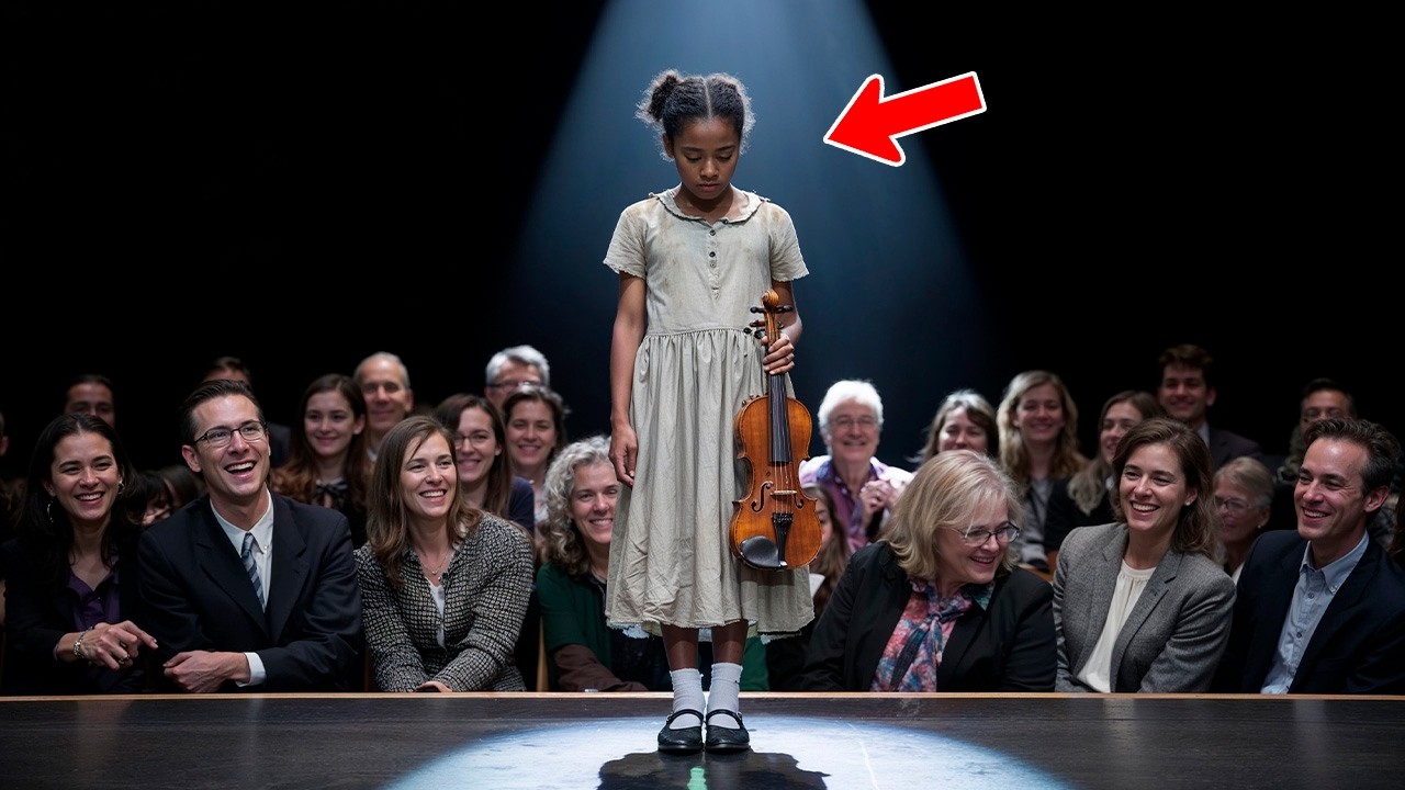 They Laughed at Her Poor Clothes and Trash Violin — But the Ending Shocked Everyone