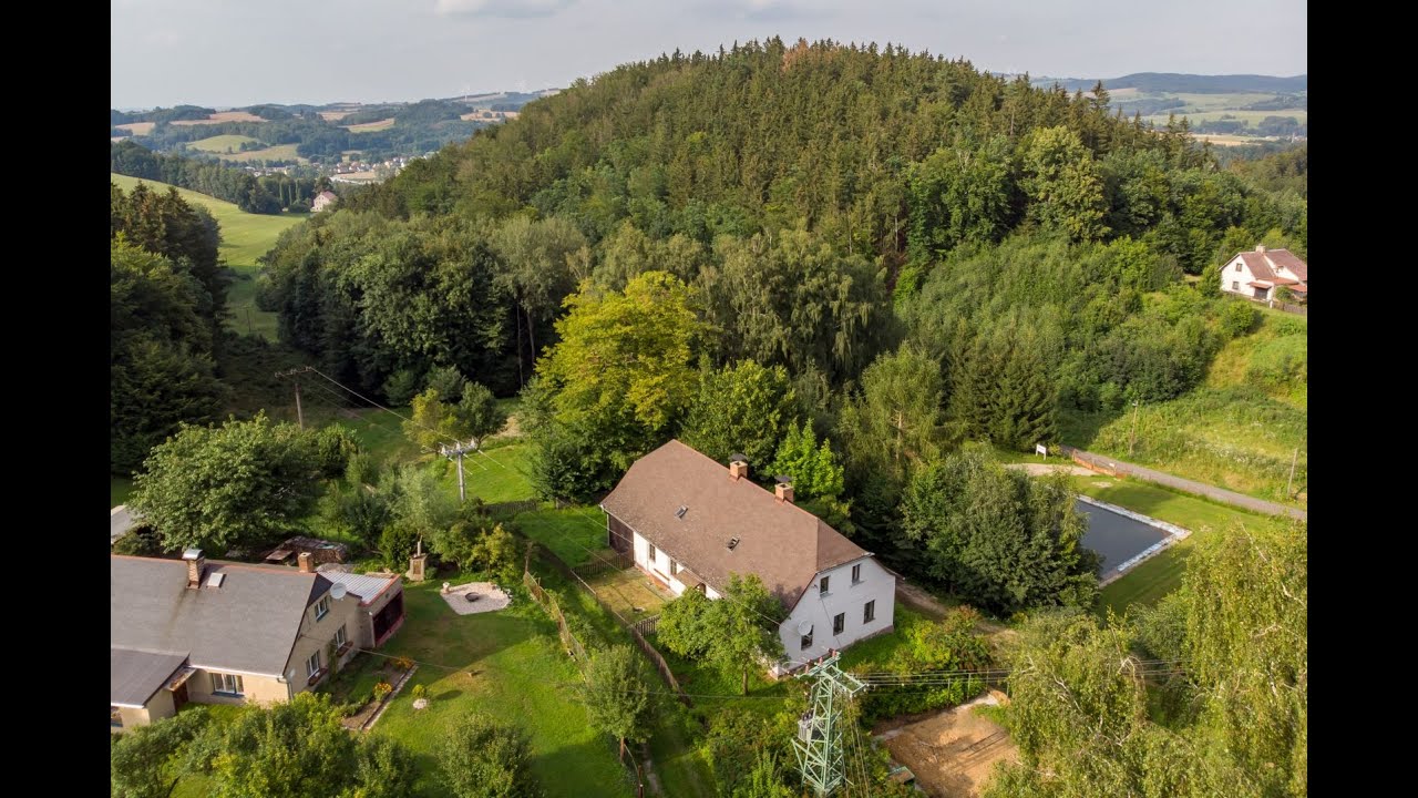 Videoprohlídka chalupy na prodej v osadě Panenská Hůrka