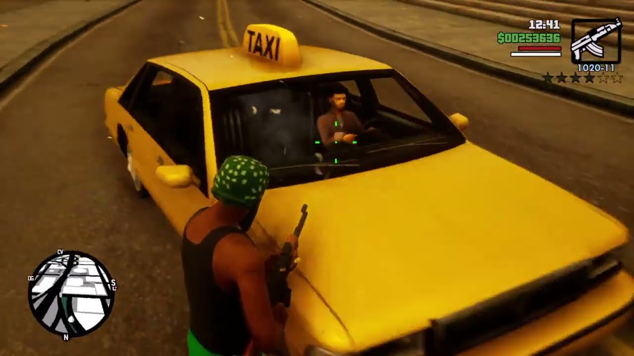 Grand Theft Auto: San Andreas – The Definitive Edition gameplay