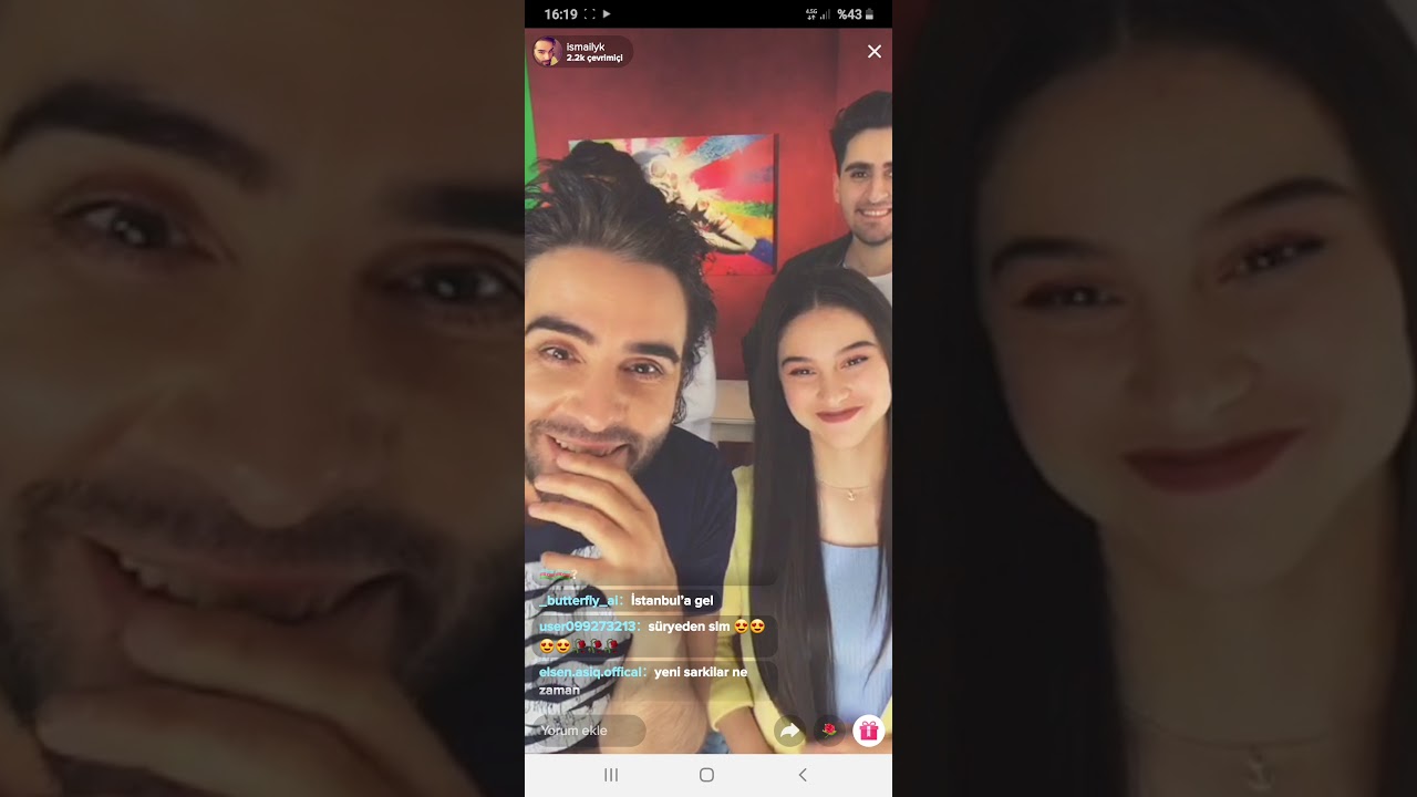 İsmailyk tiktok canlı yayın 16 mayıs 2020