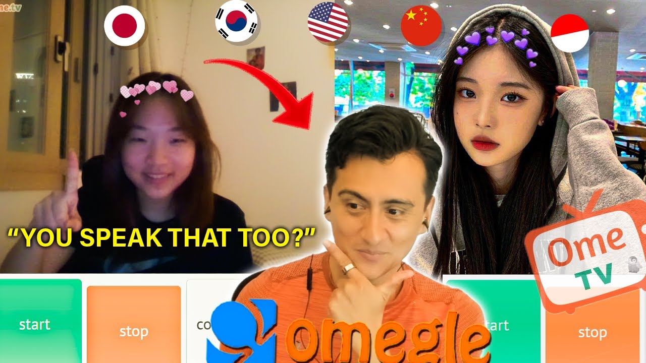 Meksikanskiy poliglot SHOKIRUYET aziatov na Omegle