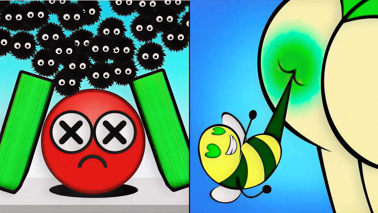 Hide Ball 🆚 Help Monster 2 Tricky Puzzle Satisfying ASMR Gameplay 🥰💝💞💘 🎁