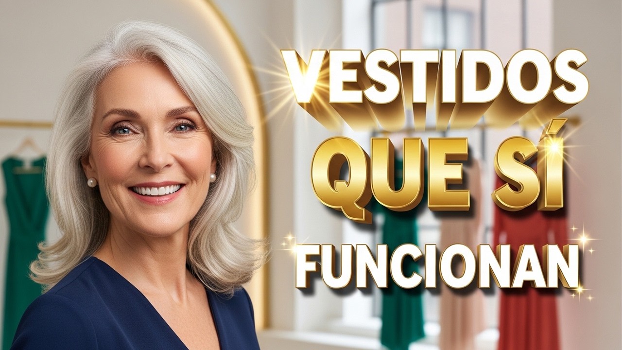 8 VESTIDOS que Te Hacen Ver DELGADA y ELEGANTE (a los 50+)