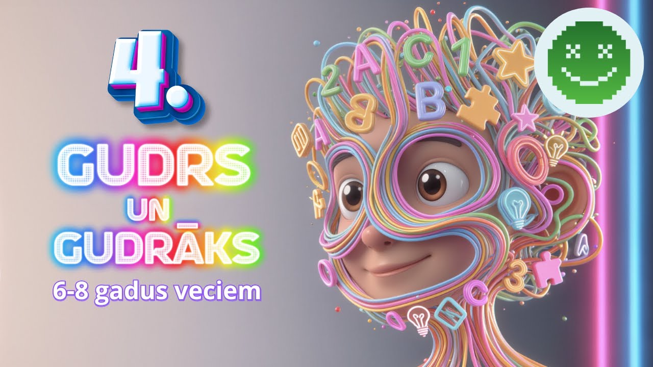 Gudrs un Gudrāks - Jautājumi 6-8 gadus veciem bērniem