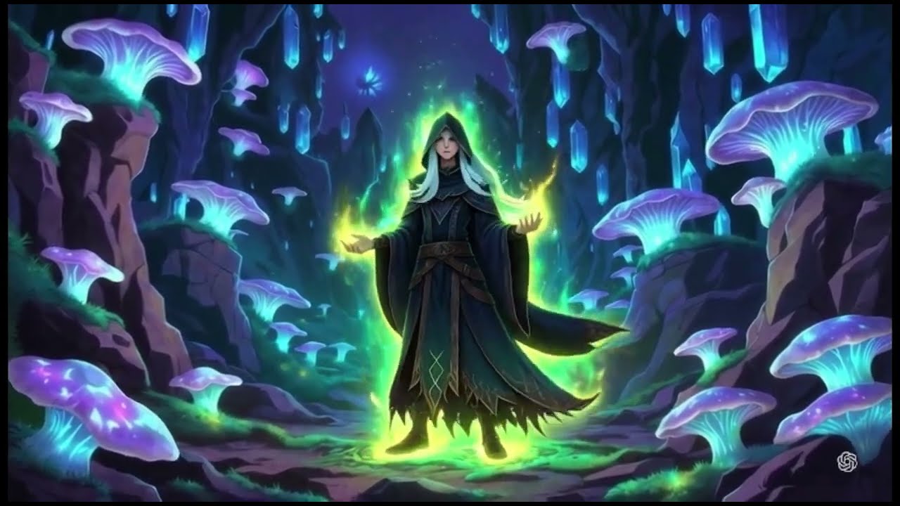 Sorcerer's Bioluminescent Awakening | EPIC DARK FANTASY ORCHESTRAL MUSIC