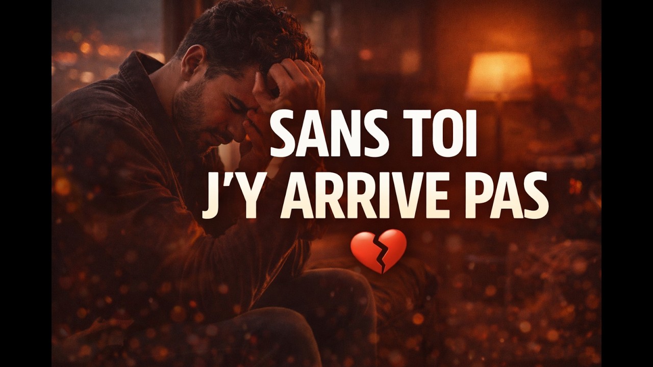 Sans Toi J’y Arrive Pas – Chanson d’Amour Intense 💔 | Love & Heartbreak (Lyrics)