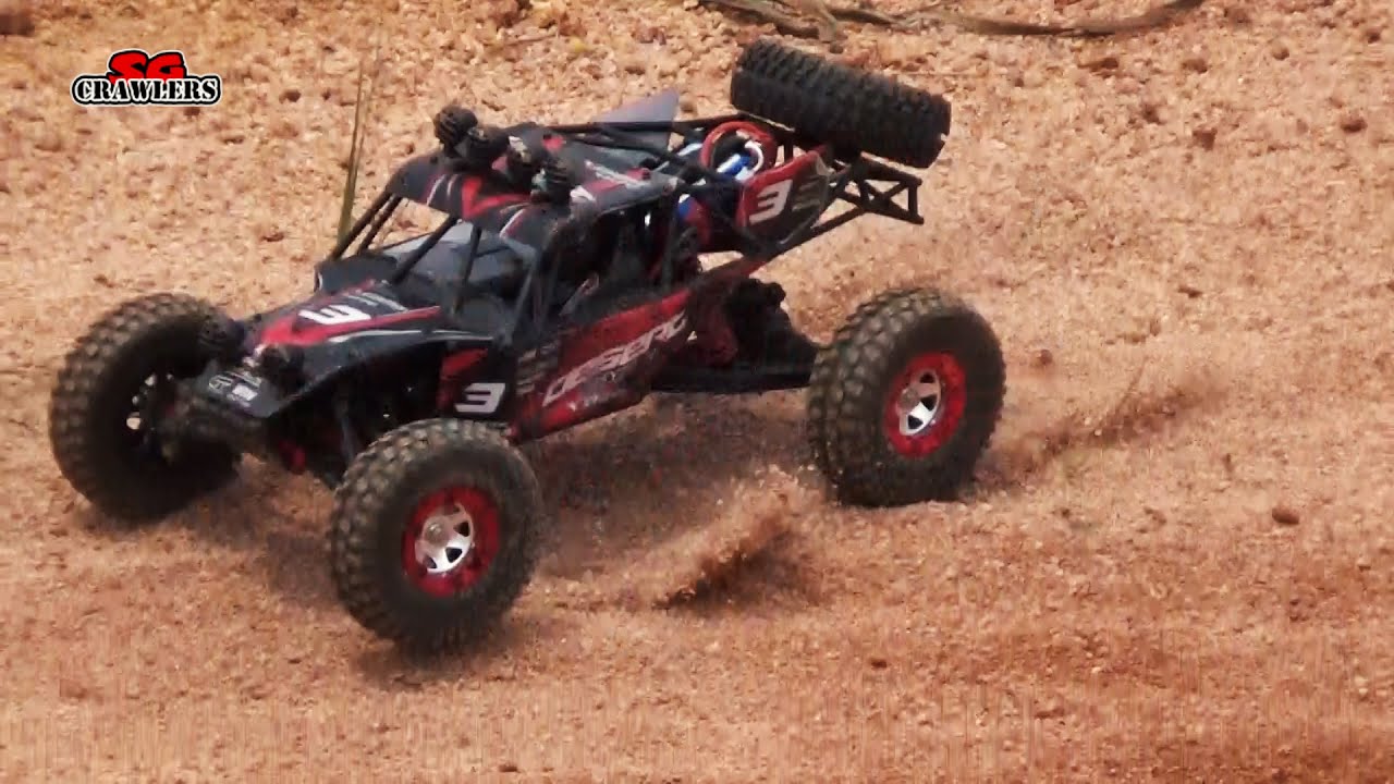 Feiyue FY03 Eagle-3 1/12 Off-Road Truck 2.4G 4WD Desert Safari Racer RC Car Bashing!