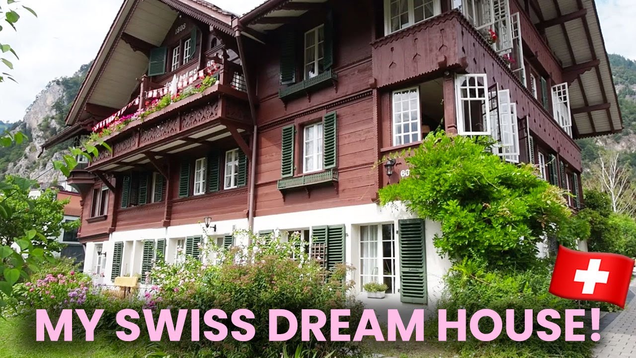 Staying in a Historic Chalet in Switzerland 😍 | Interlaken Vlogs