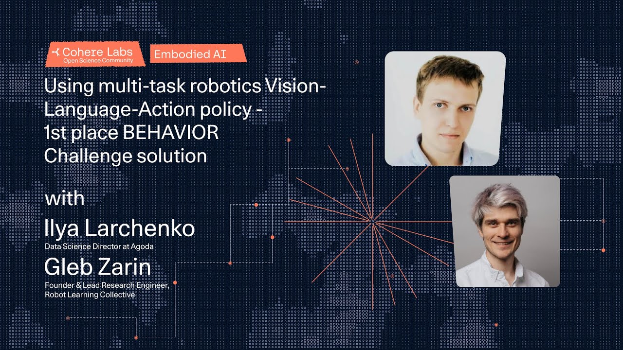 Ilya Larchenko and Gleb Zarin - Using multi task robotics Vision Language Action policy