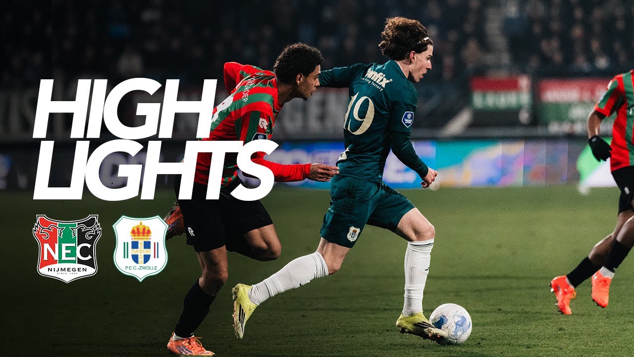 Samenvatting N.E.C. Nijmegen - PEC Zwolle