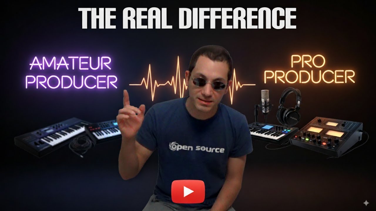 The big difference between a PRO & an amateur producer