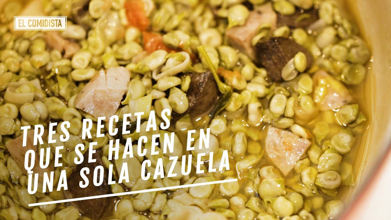 EL COMIDISTA | Tres platazos que se hacen en una sola cazuela