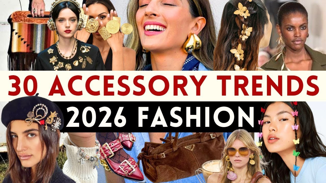 🔴30 VIRAL ACCESSORY TRENDS for 2026 FASHION! Fall 2025 and Winter 2026 Accessories You Need to See!
