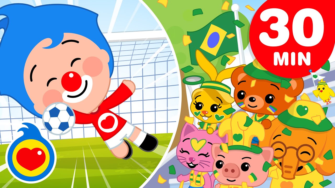 Jo, jo, jo, joguinho ⚽ 🥅 🏃 e + músicas para curtir a Copa América! (30 min) | Um Herói do Coração ❤️