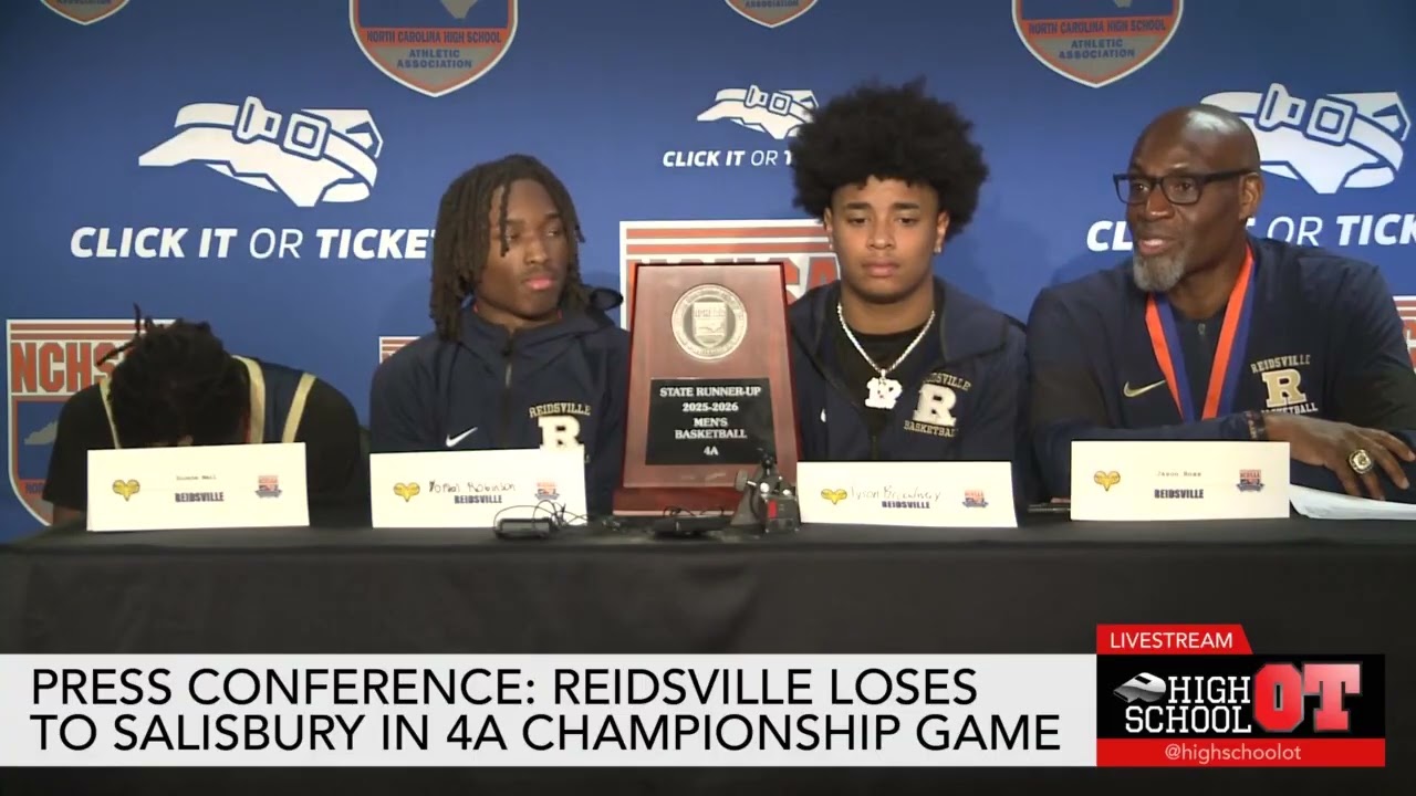 Press Conference: Dionte Neal, Reidsville fall in senior's final state championship game