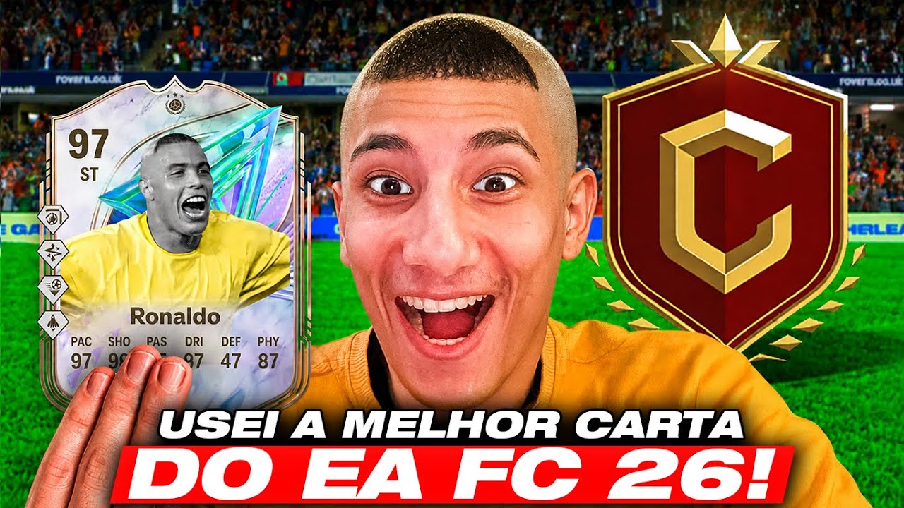 USEI A CARTA 97 DO RONALDO! O melhor atacante do jogo