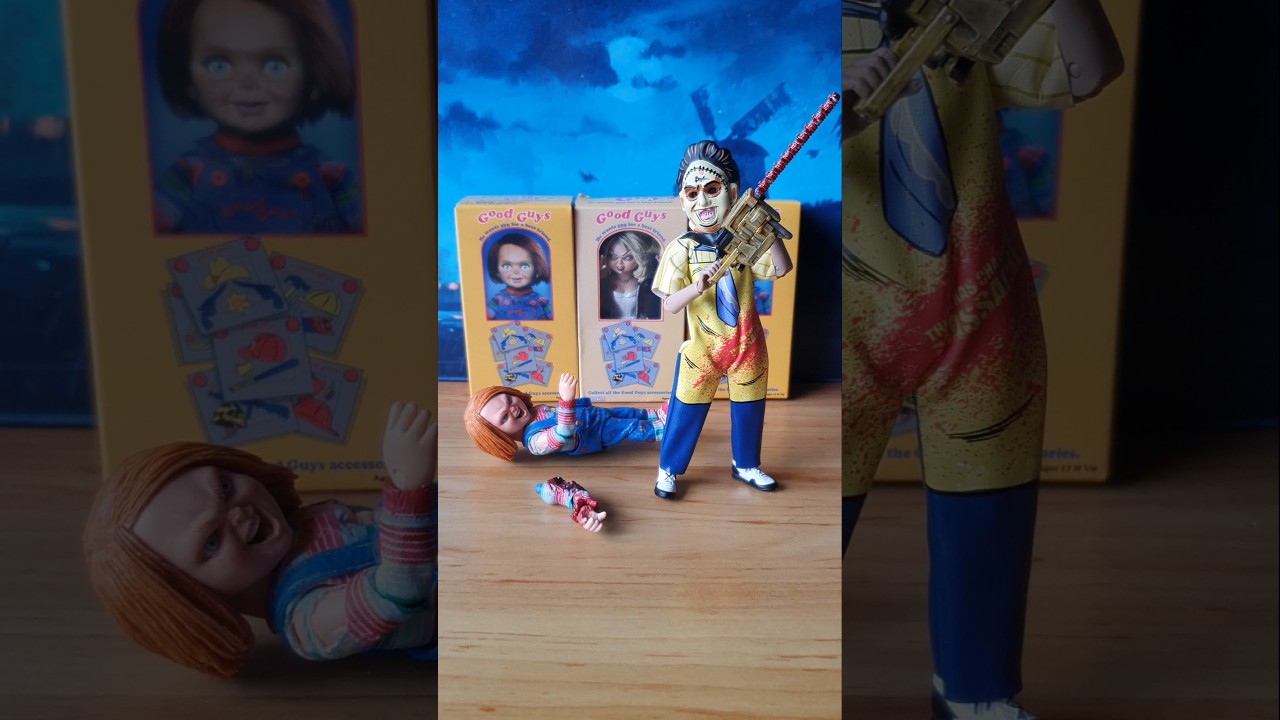 Chucky Vs Leatherface | NECA Horror Figure Setup