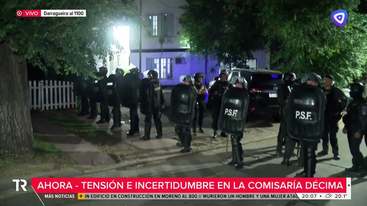 Máxima tensión en la comisaría 10ª luego de que arrojaran un explosivo al patio en horario de visita
