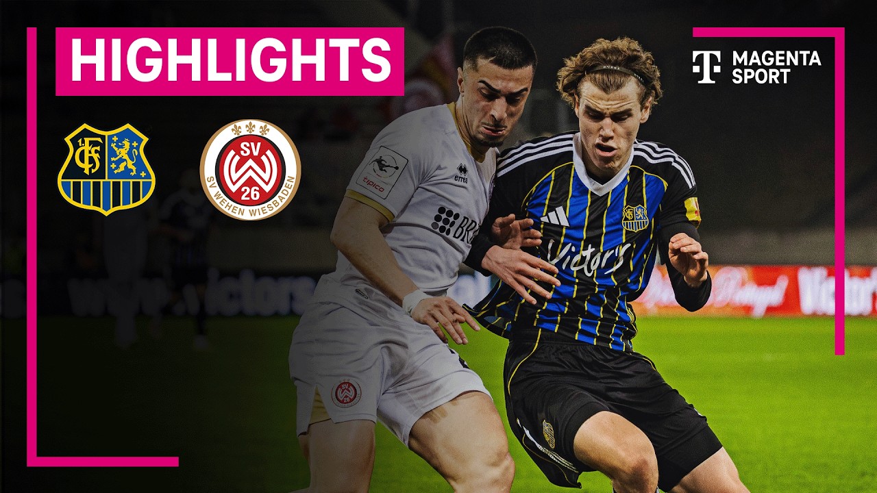 1. FC Saarbrücken - SV Wehen Wiesbaden | Highlights 3. Liga | MAGENTA SPORT