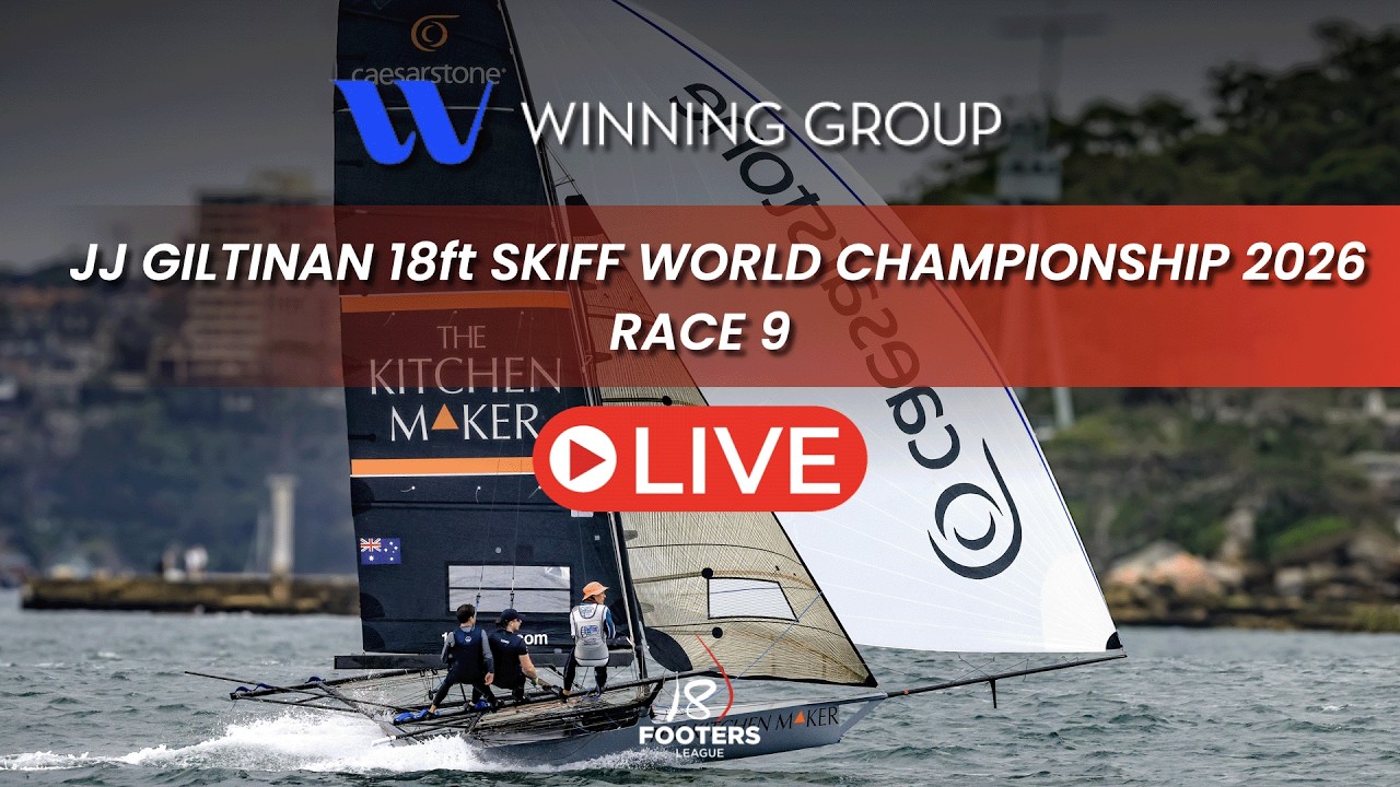 Winning Group JJ Giltinan 18ft Skiff World Championship 2026 -  Race 9