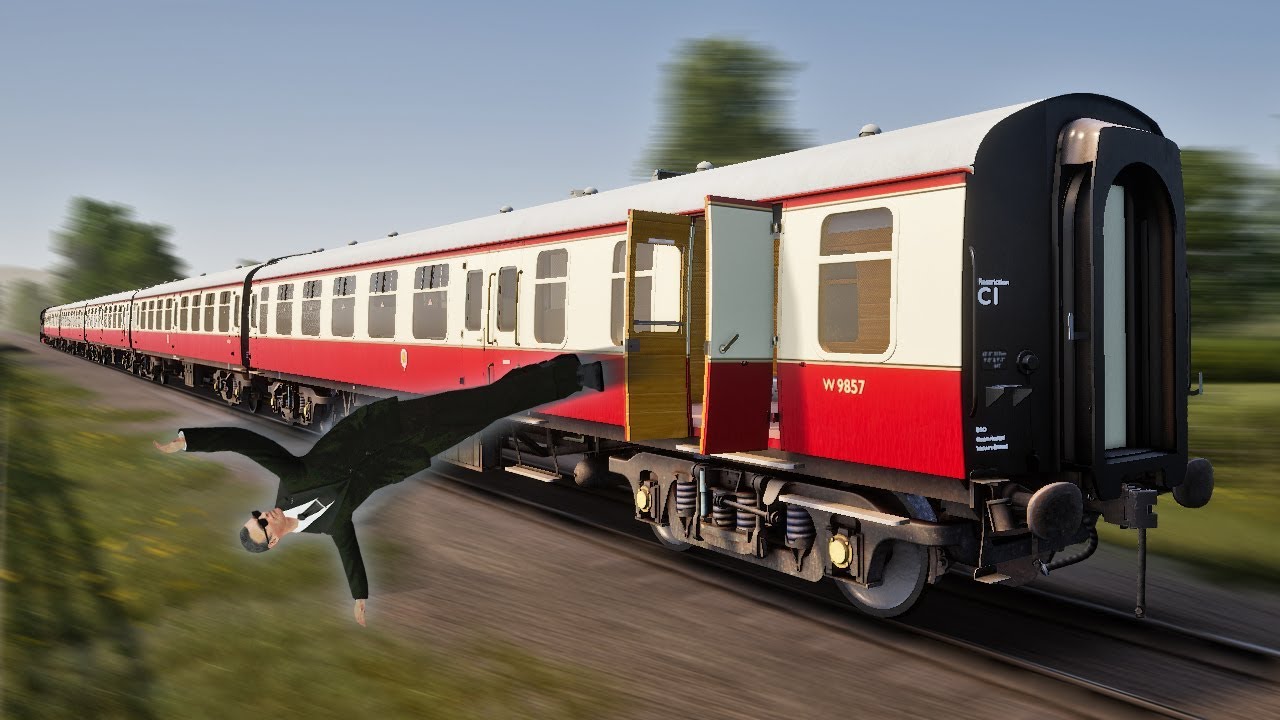 ВЫПАЛ ИЗ ПОЕЗДА! СОШЁЛ С РЕЛЬС! СМЕЛЫЕ МАНЁВРЫ - TRAIN SIM WORLD: WEST SOMERSET RAILWAY