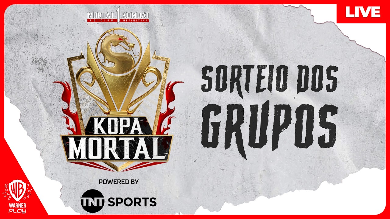 LIVE - Kopa Mortal - Sorteio de Grupos