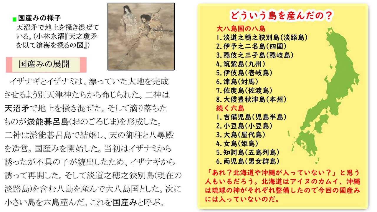 日本神話が事実だった世界線の日本史の教科書【神代】