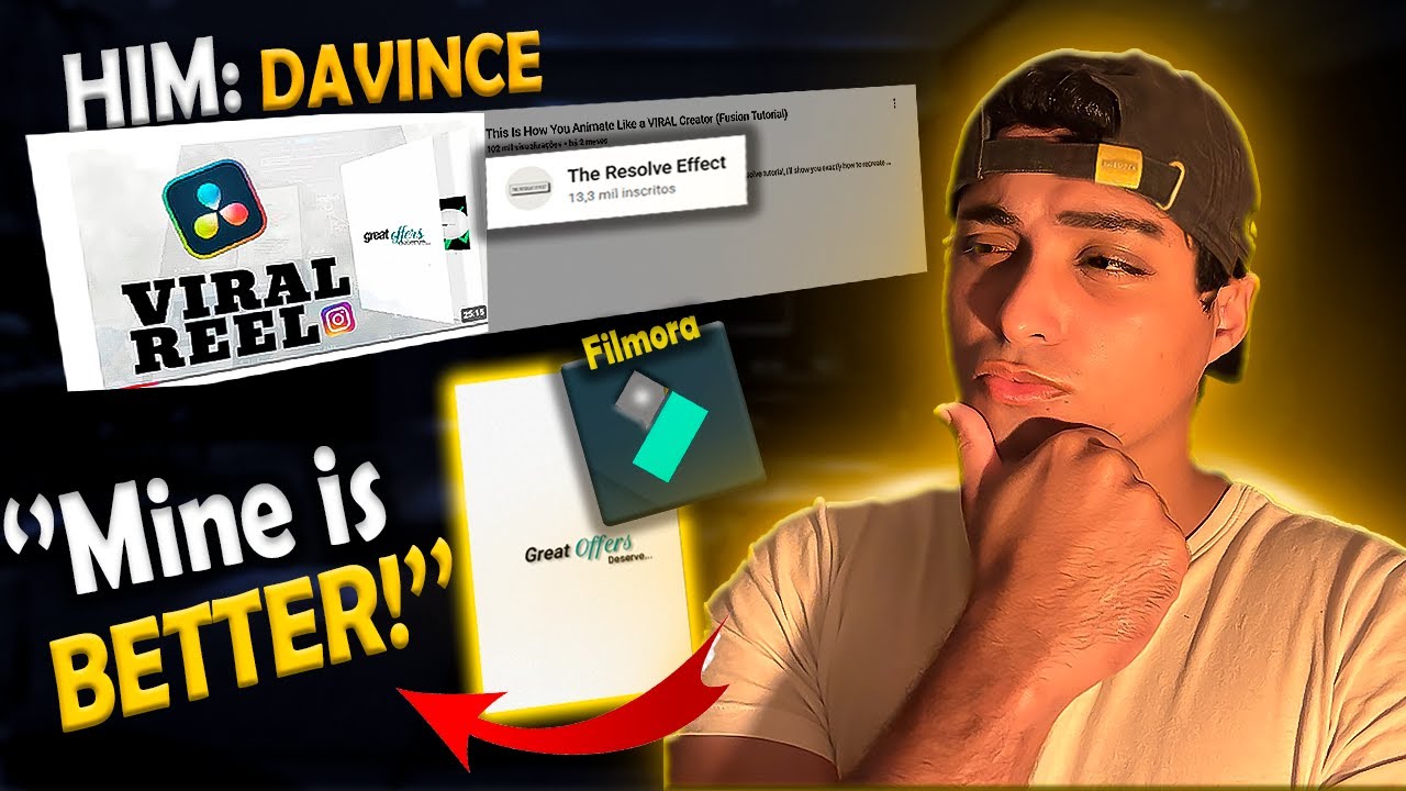 DAVINCI Resolve Seems RIDICULOUS Now (Filmora VS Davinci Resolve)