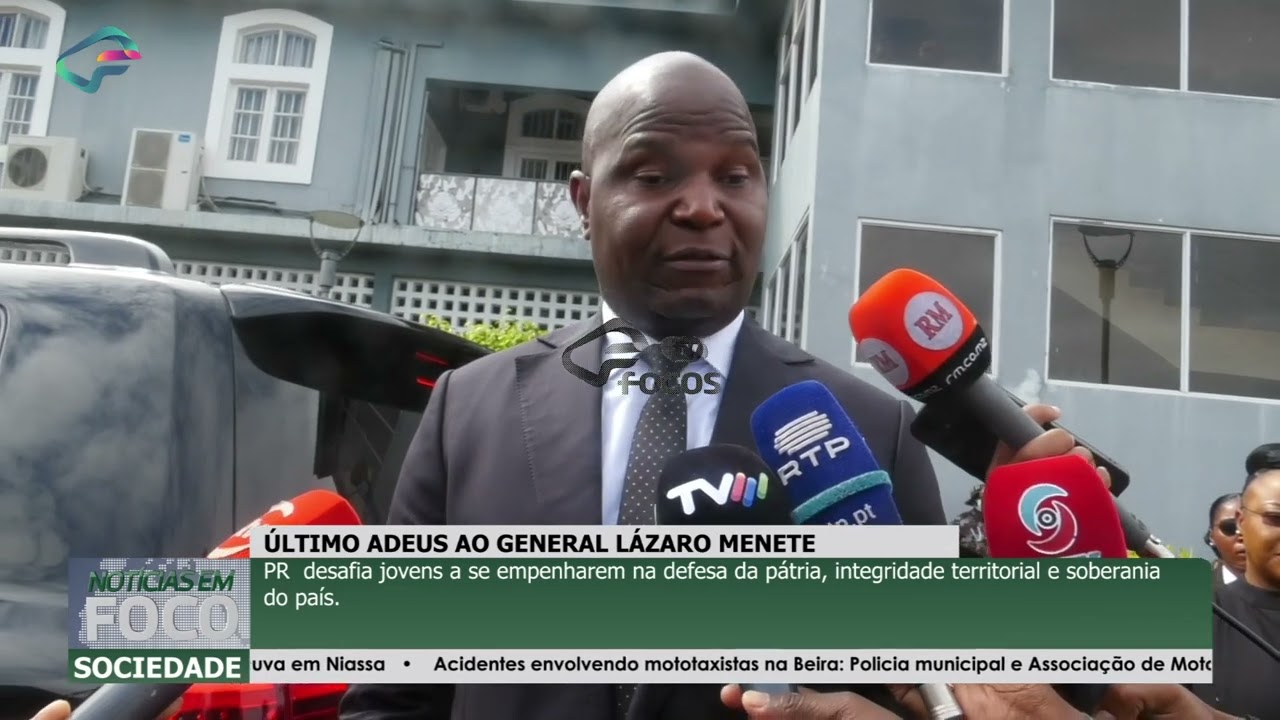 ÚLTIMO ADEUS AO GENERAL LÁZARO MENETE
