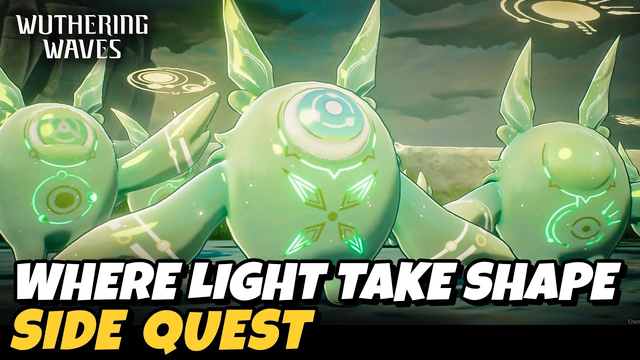 Where Light Take Shape  (Side Quest)  All 30 Soliskin  Location | Wuthering Waves