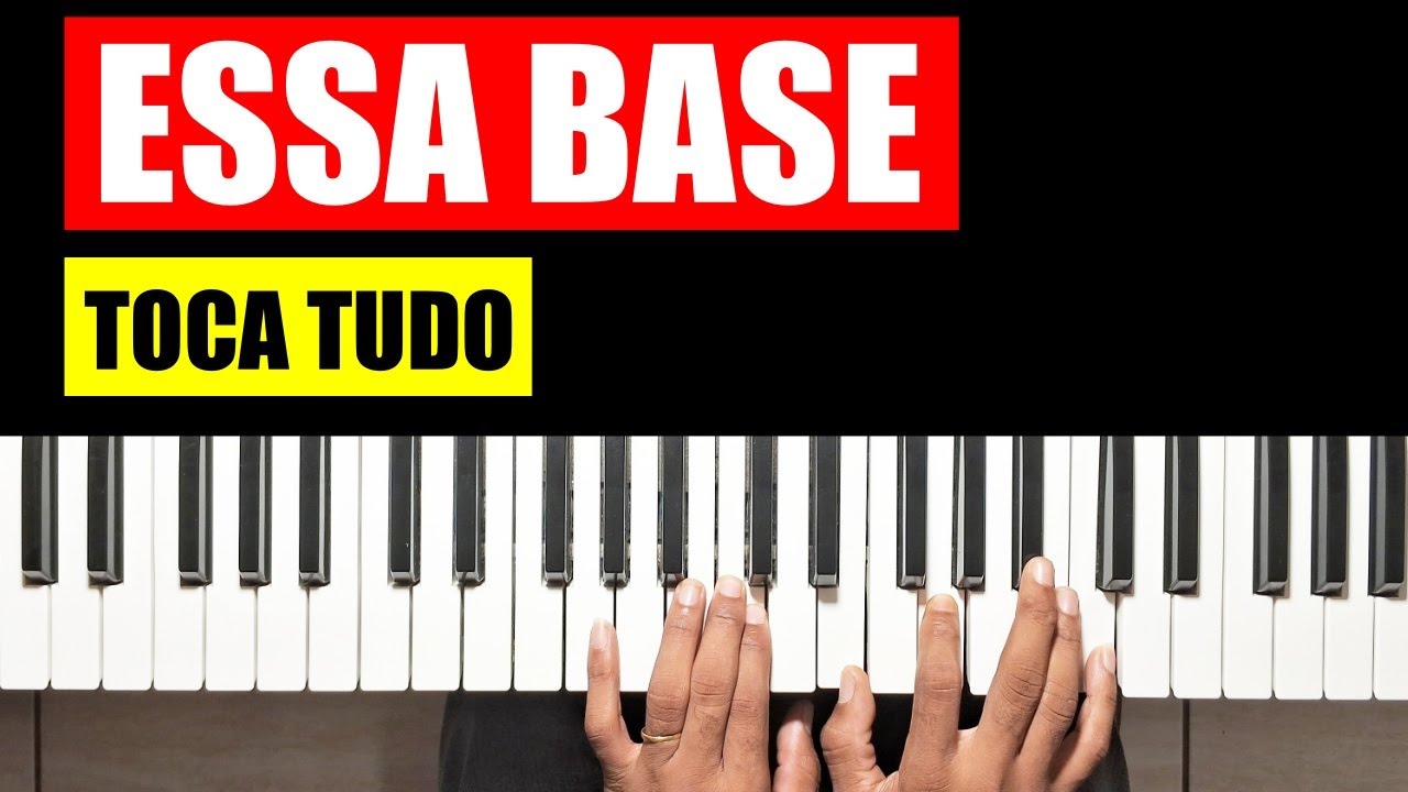 Esse é o Segredo da BASE DE SANFONA no Teclado Para Tocar Tudo