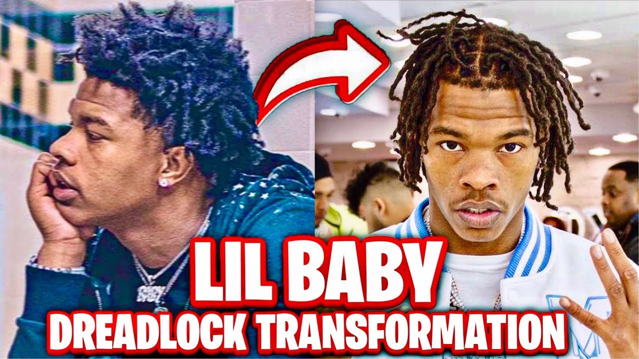 Lil Baby Dreadlock Transformation **Freeform Dreads Journey