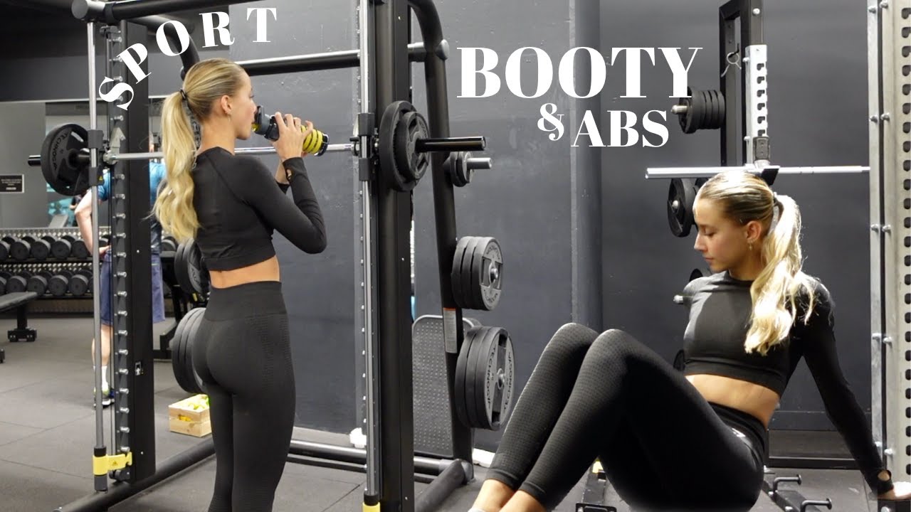 MA ROUTINE DE SPORT À LA SALLE  - BOOTY & ABS