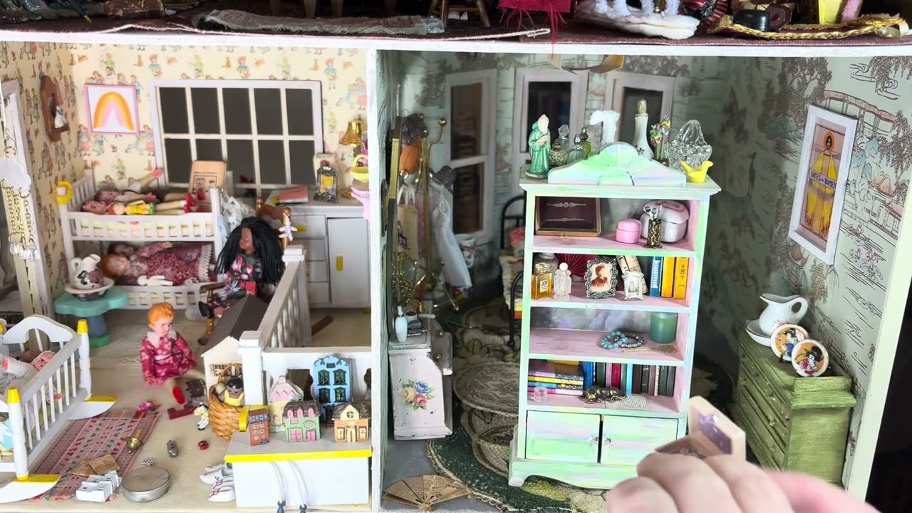 My 1888 Victorian Dollhouse Part 4: The Master Bedroom