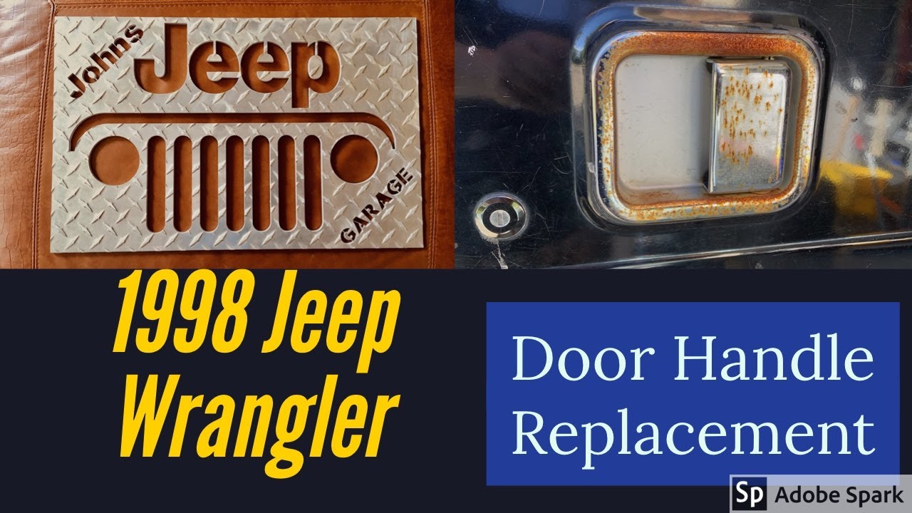 Как заменить дверные ручки Jeep Wrangler TJ (TJ, YJ, CJ)