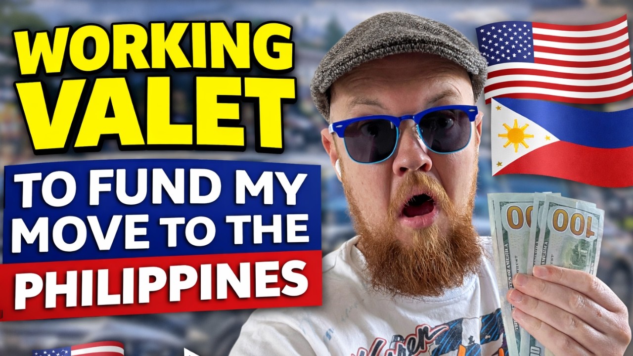 15 Days Until I Move to the Philippines 🇺🇸➡️🇵🇭 | Working Valet to Fund My Escape