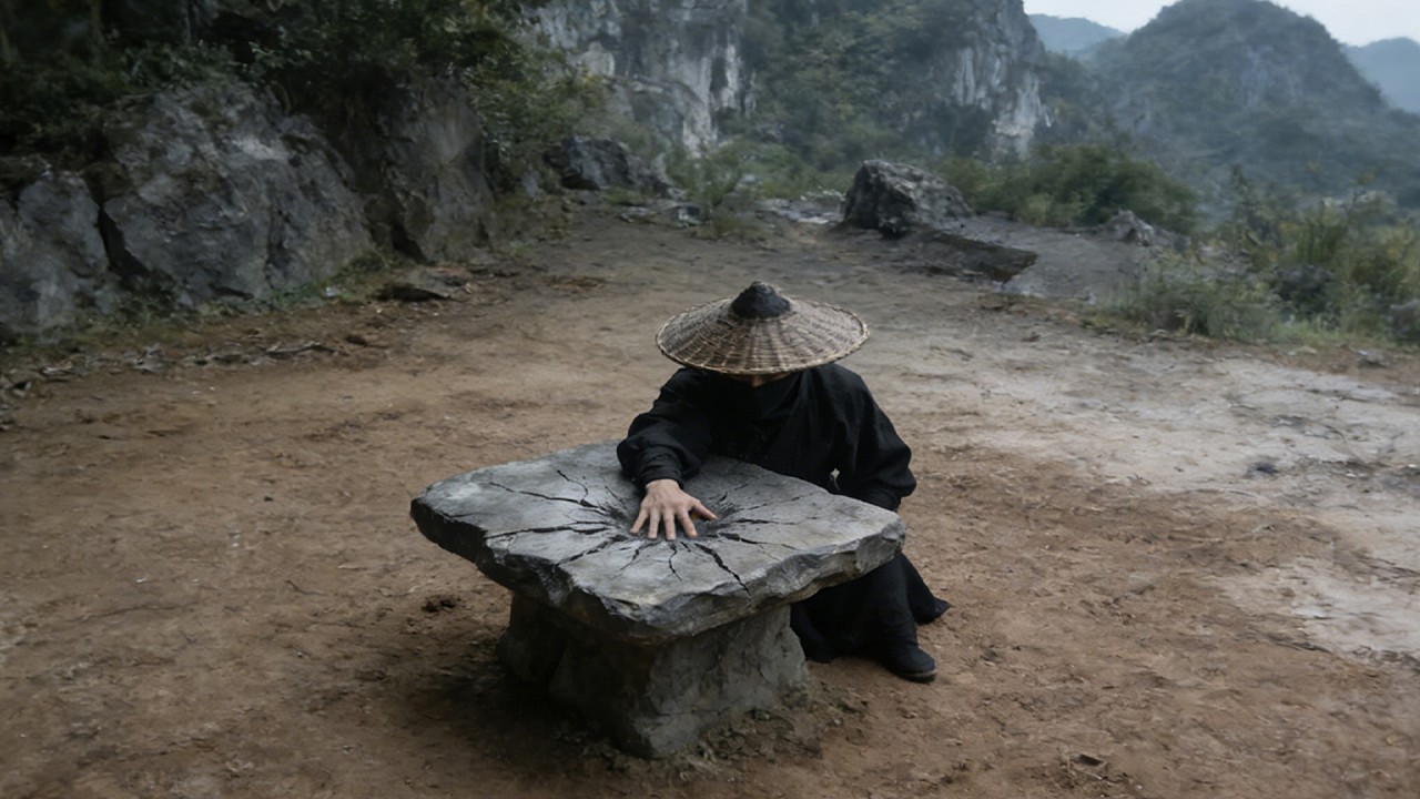 【 Kung Fu Movie】蒙面人竟是少林寺絕頂高手？！一掌拍碎千斤巨石！#李連傑 #太极拳 #动作片 #kungfu #電影 #中国功夫 #甄子丹 #李连杰 #中國電視劇