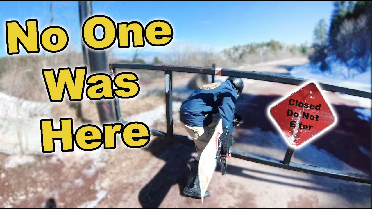 Poaching Sandia Peak Ski Area to Snowboard - (Season 6, Day 103)