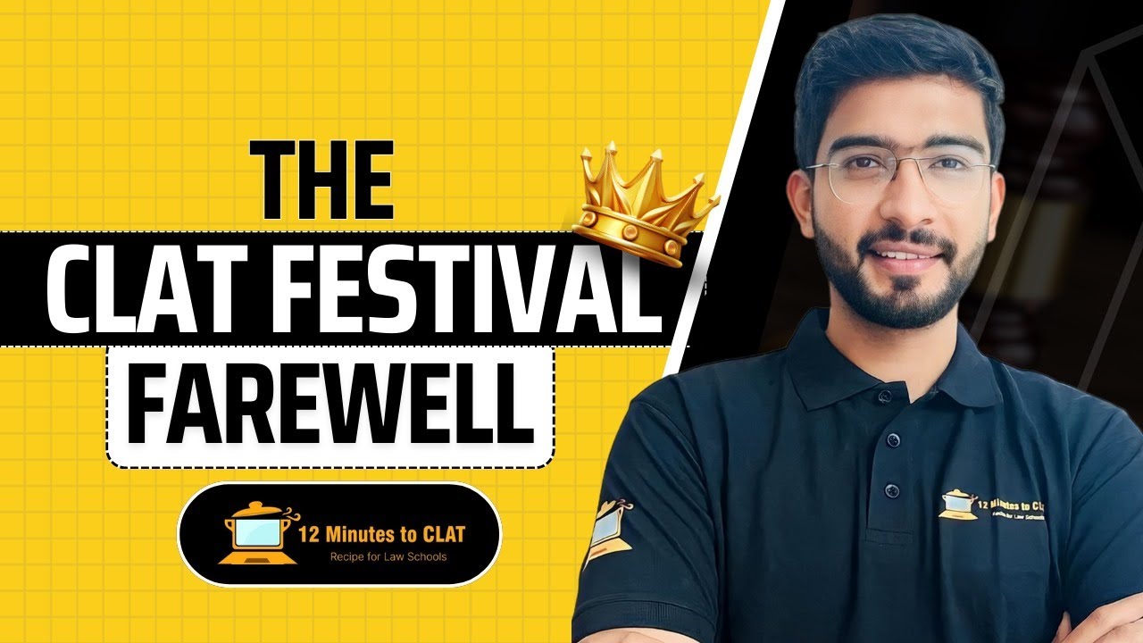 The Farewell: CLAT Festival for CLAT 2024 I Words of Wisdom I Keshav Malpani