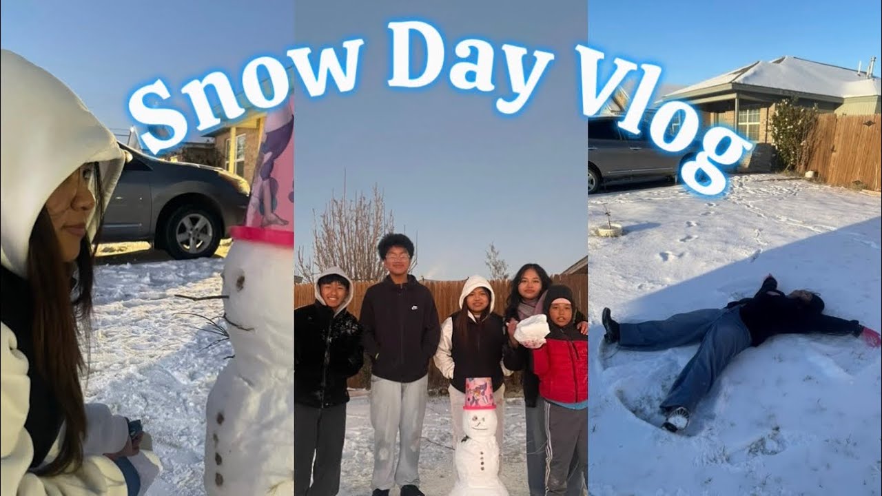 A Day in My Life: Snow Day Edition ☃️❄️
