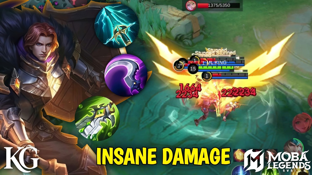 DAMAGE TIGREAL SO POWERFUL RIGHT NOW | MOBA LEGENDS 5V5