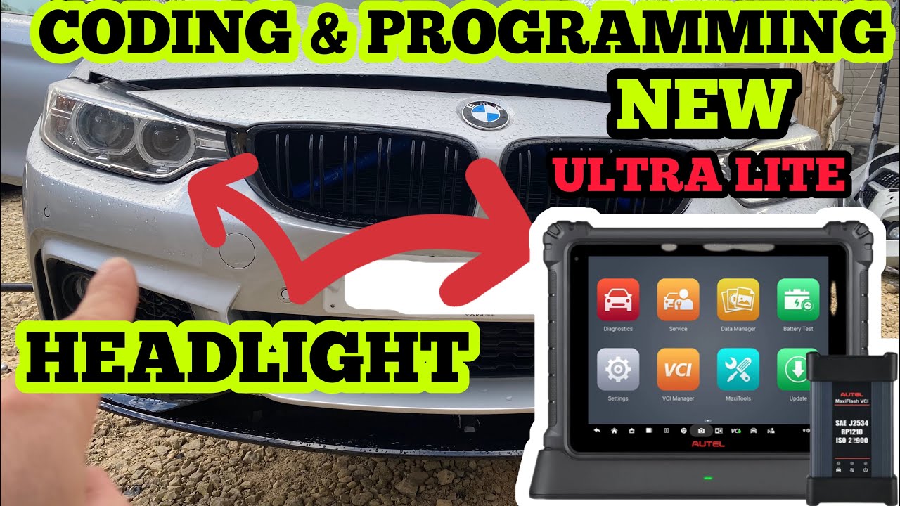 2025 AUTEL BMW Headlight CODING & PROGRAMMING MAXISYS ULTRA LITE