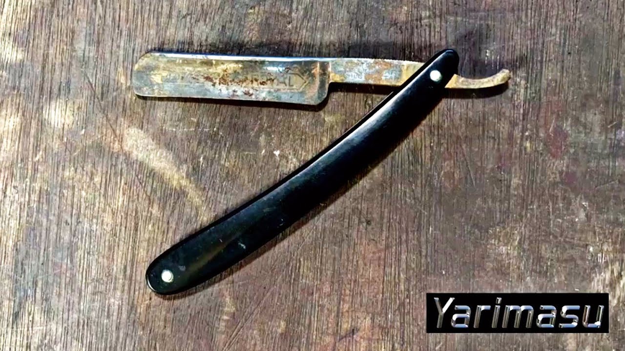 Restoring an Old Rusty Straight Razor