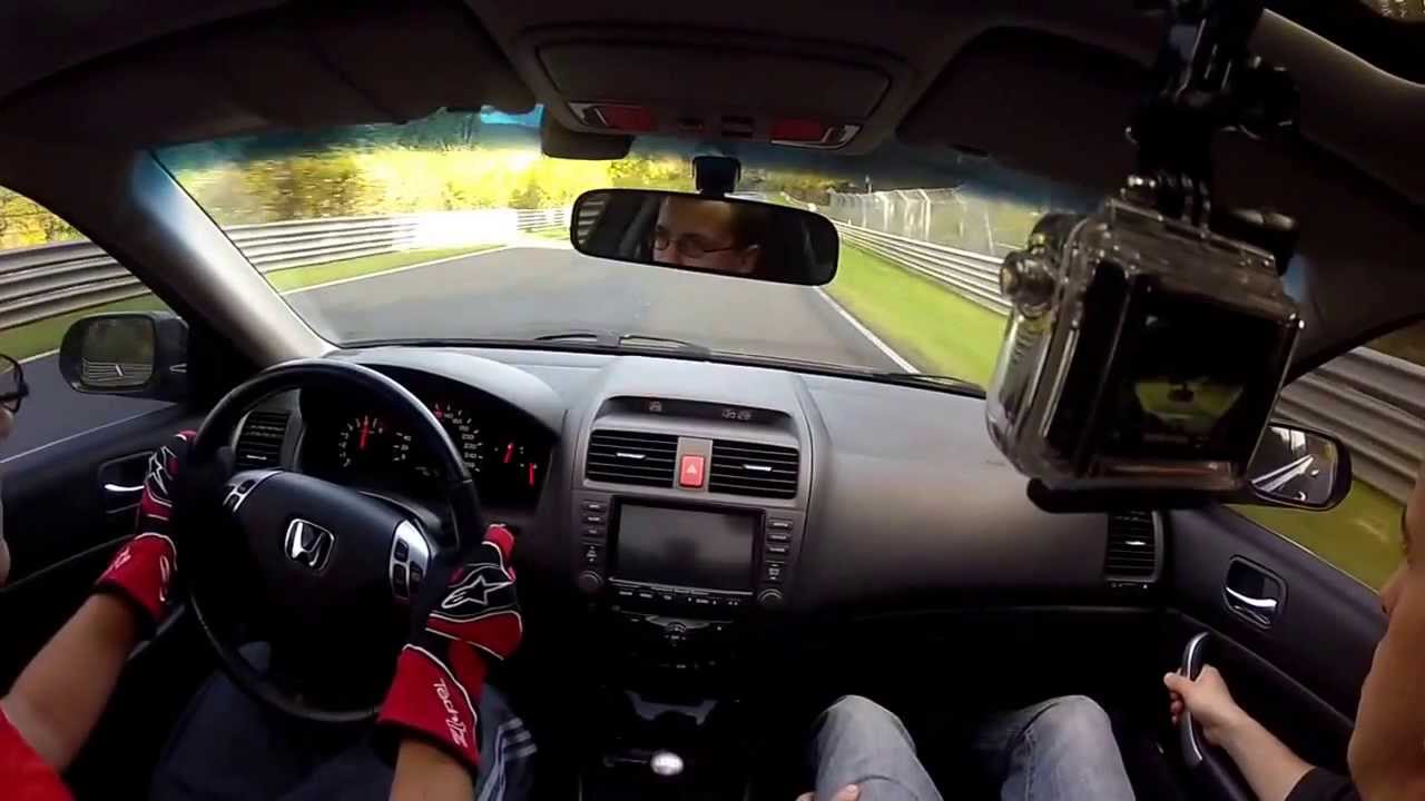 nurburgring Nordschleife Honda Accord Executive 2 4L CL9   K24A3