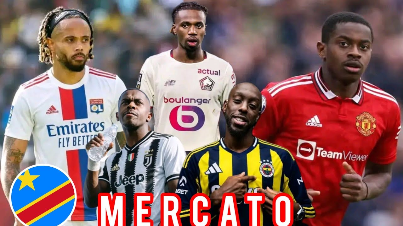 🛑MERCATO: LES JOUEURS CONGOLAIS DANS DES GRANDS CLUBS EUROPÉENNES ?