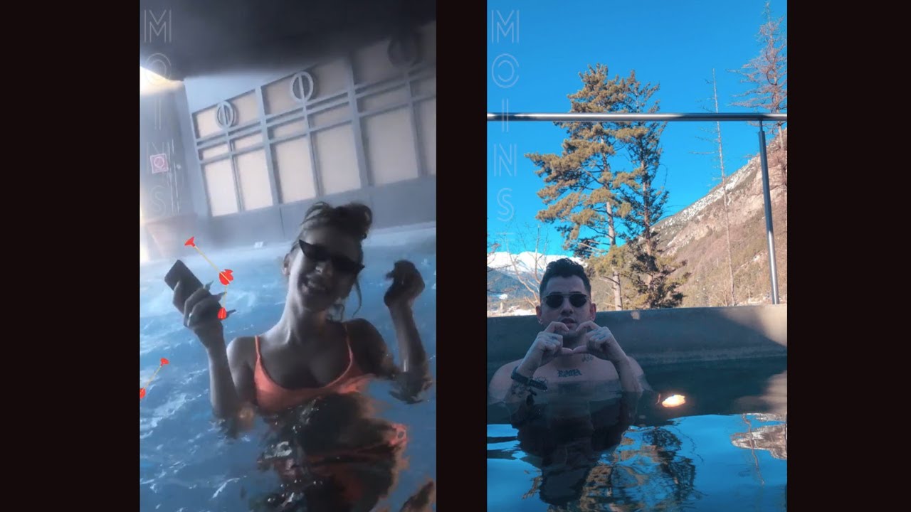 CHADIA RODRIGUEZ e DARK WAYNE DICHIARANO IL LORO AMORE A SAN VALENTINO in un resort di lusso