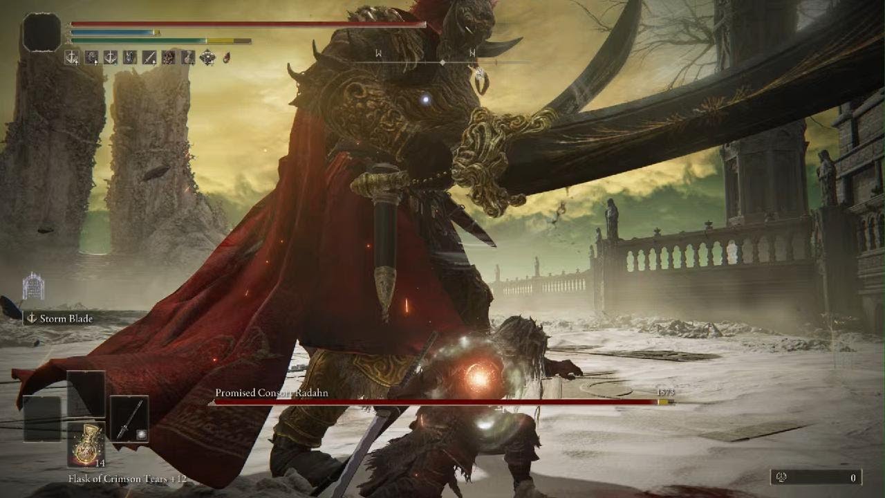 Elden Ring - Consort Radahn (Storm Blade Build)