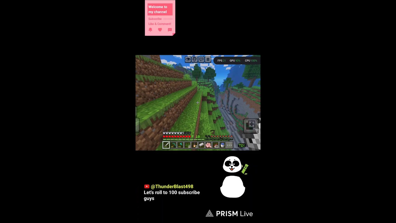 Let's explore my survival world Let's play minecraft