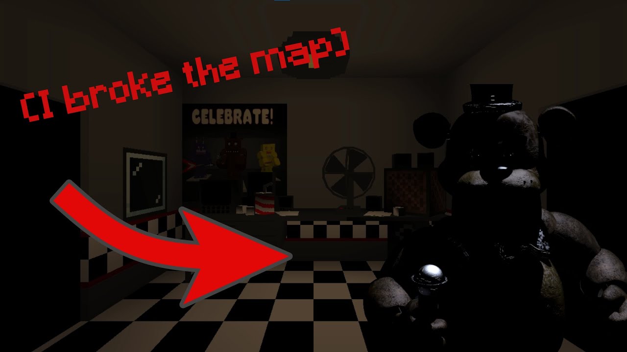FNaF 1 Minecraft map but I found some bugs